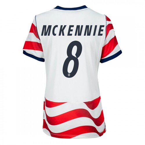 Yhdysvallat Weston McKennie #8 Kotipaita Naisten MM-kisat 2026 Lyhythihainen